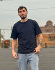 On Model 1 | Luxury Shirt For Grapplers | Essentials Shirt | Go Forth