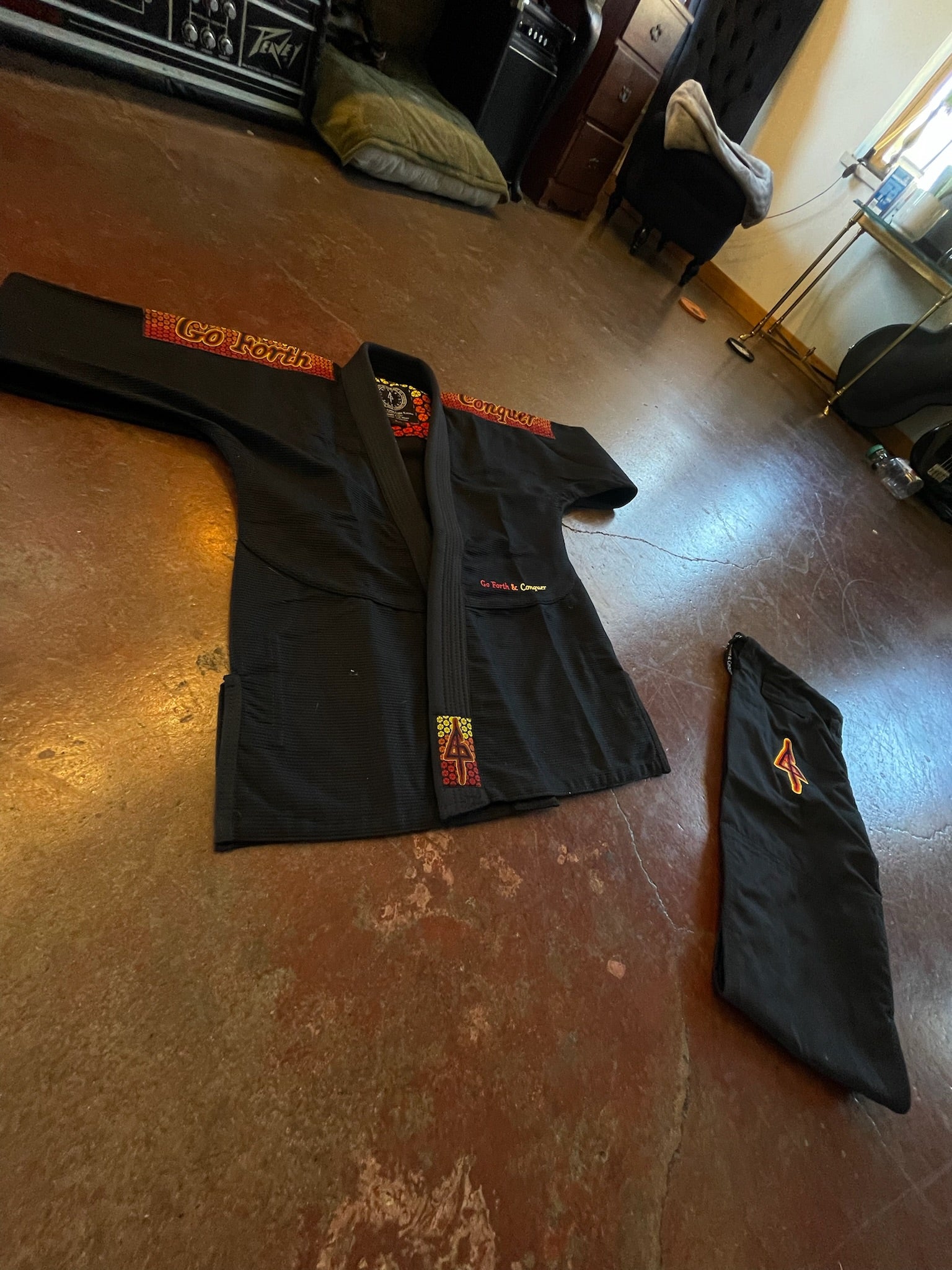 The "Comp-Light Black" BJJ Gi – Channel Your Inner Vigor with Go Forth