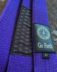 Premium Pearl Weave Belt - Purple